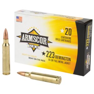 Armscor 223 55gr FMJ 20rnd box