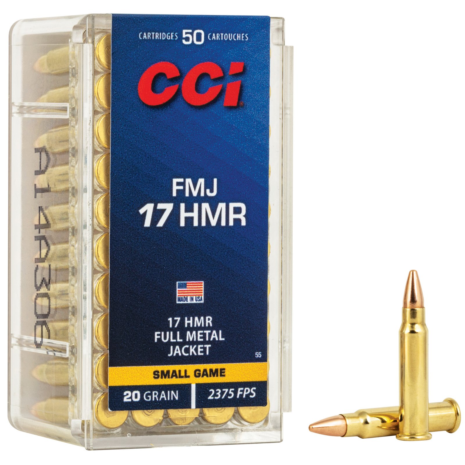 CCI .17 HMR Full Metal Jacket