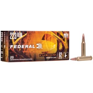 Federal Fusion .223 Rem 20rd 62gr