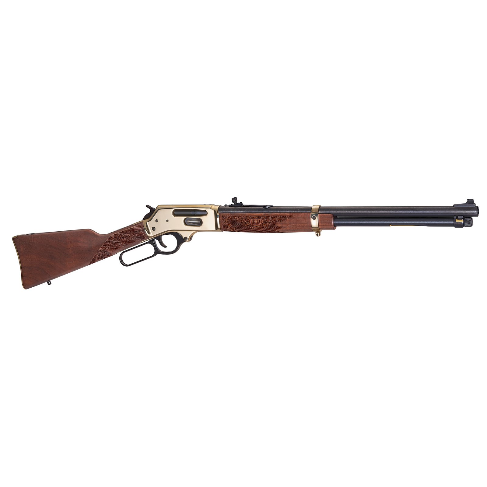 Henry Brass 360 Buck Hammer 20" lever gun - Image 3