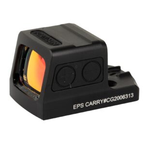 Holosun Red Dot Sights EPS Carry Enclosed Pistol Sight 2 MOA Green Reticle Black