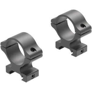Leupold 171479 Rifleman Ring Set 30mm Diam High Aluminum Black Matte