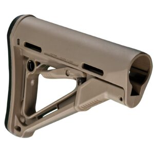 Magpul CTR Mil Spec Receiver Extension Carbine Stock Brown - Shooting Supplies and Accessories at Academy Sports