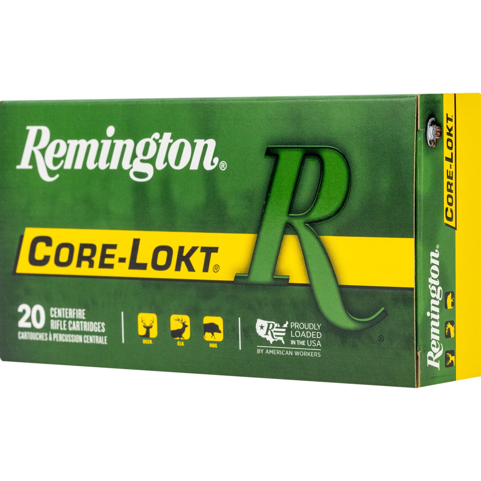 Remington Core-Lokt .308 Winchester 150 Grain Core-Lokt Pointed Soft Point Centerfire Rifle Ammo 20 Rounds 27842