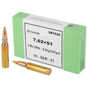 Sellier & Bellot 7.62x51 147gr 20rd