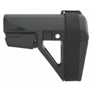 SB Tactical SBA5 5 Position Adjustable Rifle Brace Black SBA5X-01-SB