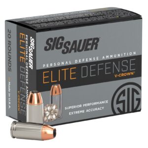 Sig Sauer .40SW 165gr VCrown JHP 20rd