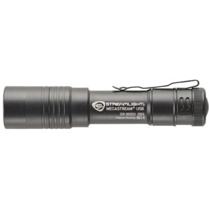 Streamlight MegaStream USB Lithium-Ion 1800 Lumen EDC Flashlight - Black