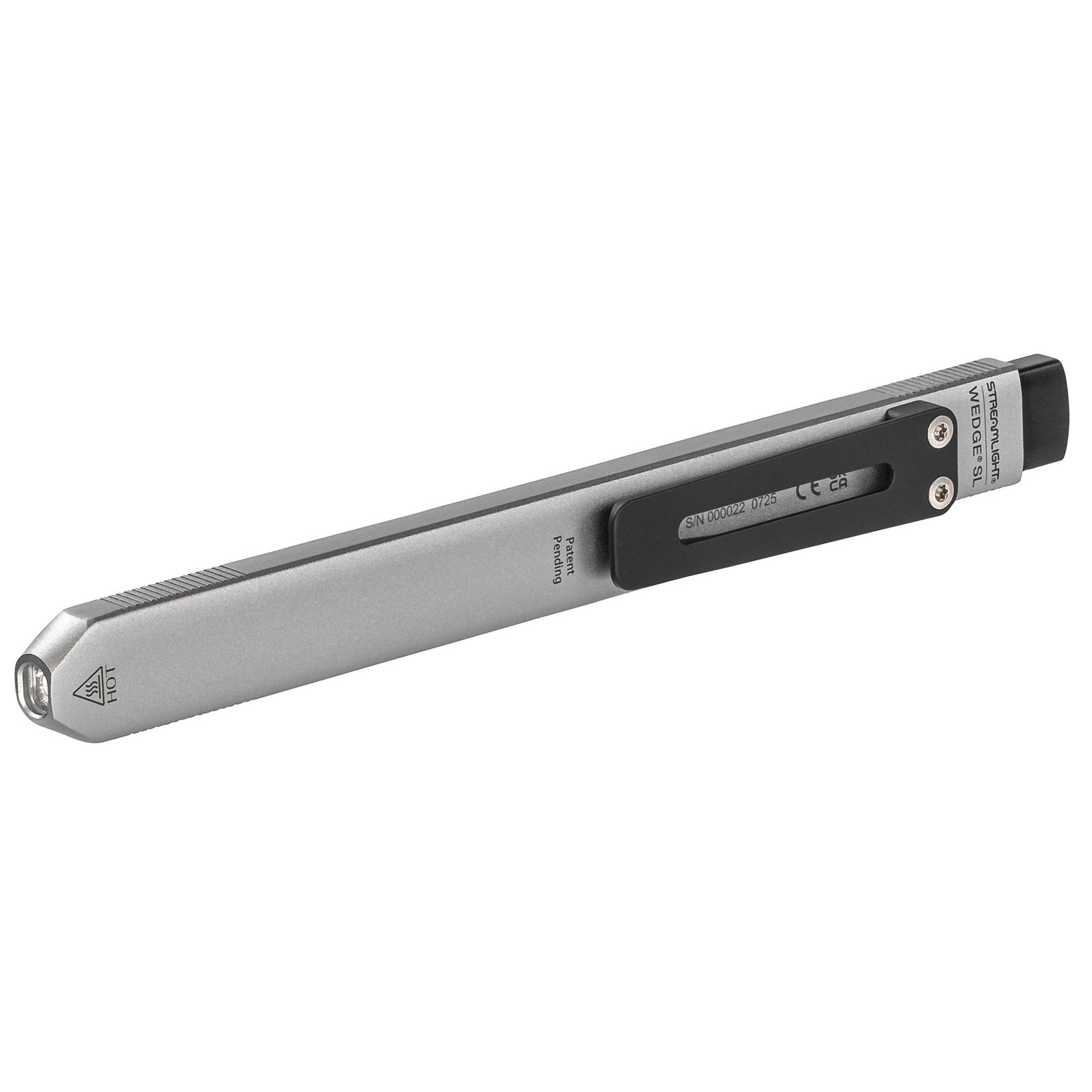 Streamlight Wedge SL 500 Lumen Rechargeable Everyday Carry Penlight - Silver - Image 2