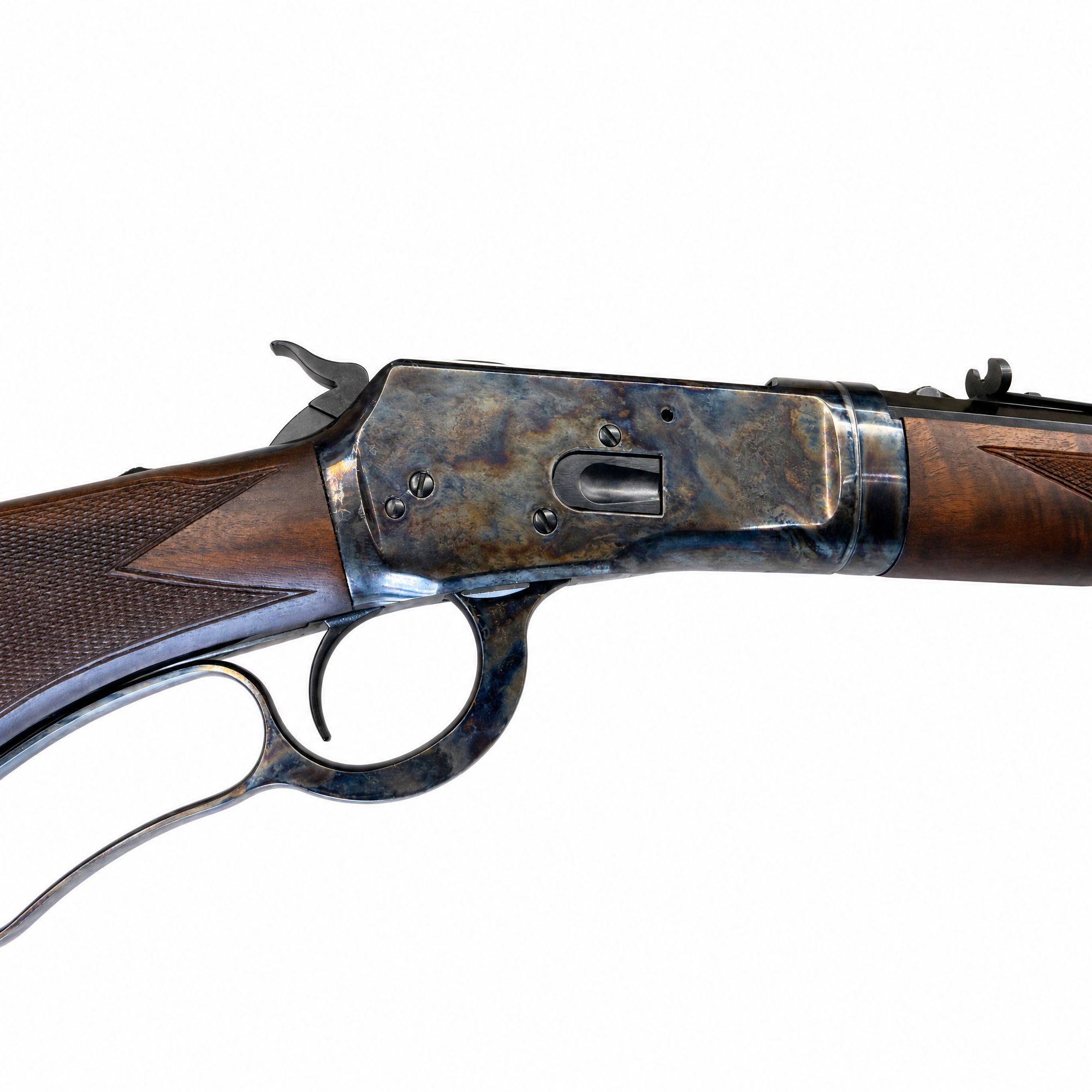 Used Winchester 92 Lever 44-40 w/Original Box Case Colored Receiver - Image 3