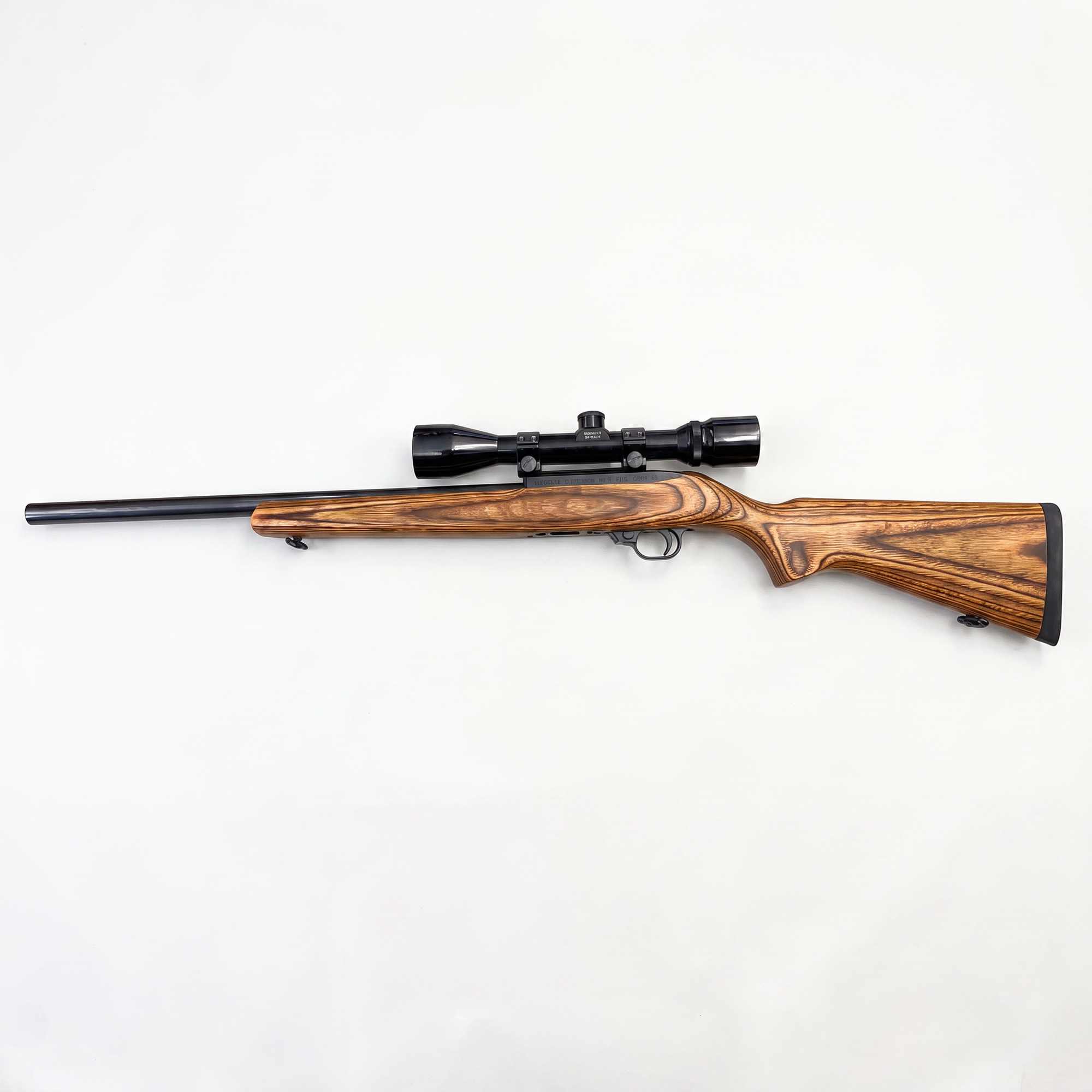 Used Ruger 10/22 .22 LR Rifle with Laminated Thumbhole Stock & Stainless Bull Barrel - Image 2