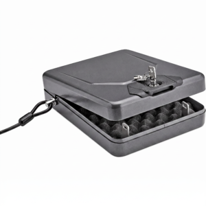 Hornady, Alpha Elite Safe, Black Finish, with Lock, Key, & Cable