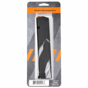 Glock Mag 9X19 33rd w/Orange Follower