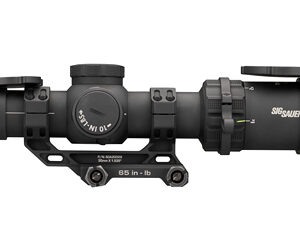Sig Sauer Tango MSR Compact Rifle Scope 1-10 Magnification, Second Focal Plane, Illuminated BDC. 30mm tube, With Mount