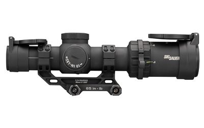 Sig Sauer Tango MSR Compact Rifle Scope 1-10 Magnification, Second Focal Plane, Illuminated BDC. 30mm tube, With Mount